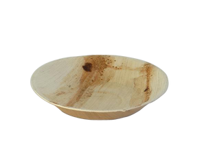 Terrahue Palm Leaf Plates, 8 inch Round,100% Natural, Biodegradable, Compostable.