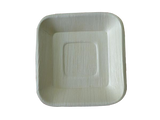 Terrahue Palm Leaf Plates,6.5 inch square, 100% Natural, Biodegradable, Compostable.