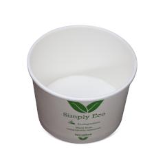 Simply Eco Hot Soup/ Food Bowl, 8 Oz, Biodegradable and Compostable, Paper with PLA lining